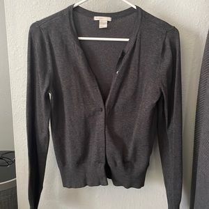 Grey cardigan